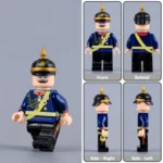Minifigure - Kaiser Wilhelm II (Formal Dress Uniform) WWI (LEGO Compatible)