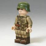 Minifigure - Royal Hungarian Honvéd Infantryman, specifically a Non-Commissioned Officer (NCO) wearing the M43 Field Uniform WWII (LEGO Compatible)