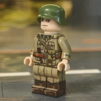 Minifigure - Royal Hungarian Honvéd Infantryman, specifically a Non-Commissioned Officer (NCO) wearing the M43 Field Uniform WWII (LEGO Compatible) 2 Minifigure - Royal Hungarian Honvéd Infantryman, specifically a Non-Commissioned Officer (NCO) wearing the M43 Field Uniform WWII (LEGO Compatible)