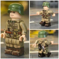 Minifigure - Royal Hungarian Honvéd Infantryman, specifically a Non-Commissioned Officer (NCO) wearing the M43 Field Uniform WWII (LEGO Compatible) 4 Minifigure - Royal Hungarian Honvéd Infantryman, specifically a Non-Commissioned Officer (NCO) wearing the M43 Field Uniform WWII (LEGO Compatible)