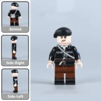 Minifigure – French Resistance Fighter (Maquisard) WWII (LEGO Compatible)