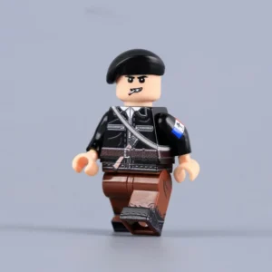 Minifigure – French Resistance Fighter (Maquisard) WWII (LEGO Compatible) 3