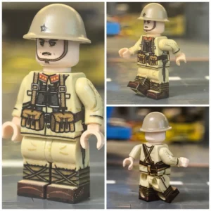 Minifigure – Imperial Japanese Army (IJA) Superior Private Grenadier from the 1940 ground forces WWII (LEGO Compatible)