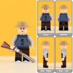 Minifigure – Qing Dynasty Imperial Guard "Qinbing" (Personal Guard or Elite Bodyguard) from the late Imperial era (LEGO Compatible)