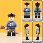 Minifigure – Qing Dynasty Infantry soldier capital guard from the late Imperial Chinese era (LEGO Compatible)