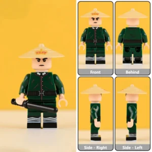 Minifigure – Royal Hong Kong Police Officer Chinese constable from the British colonial era (LEGO Compatible)