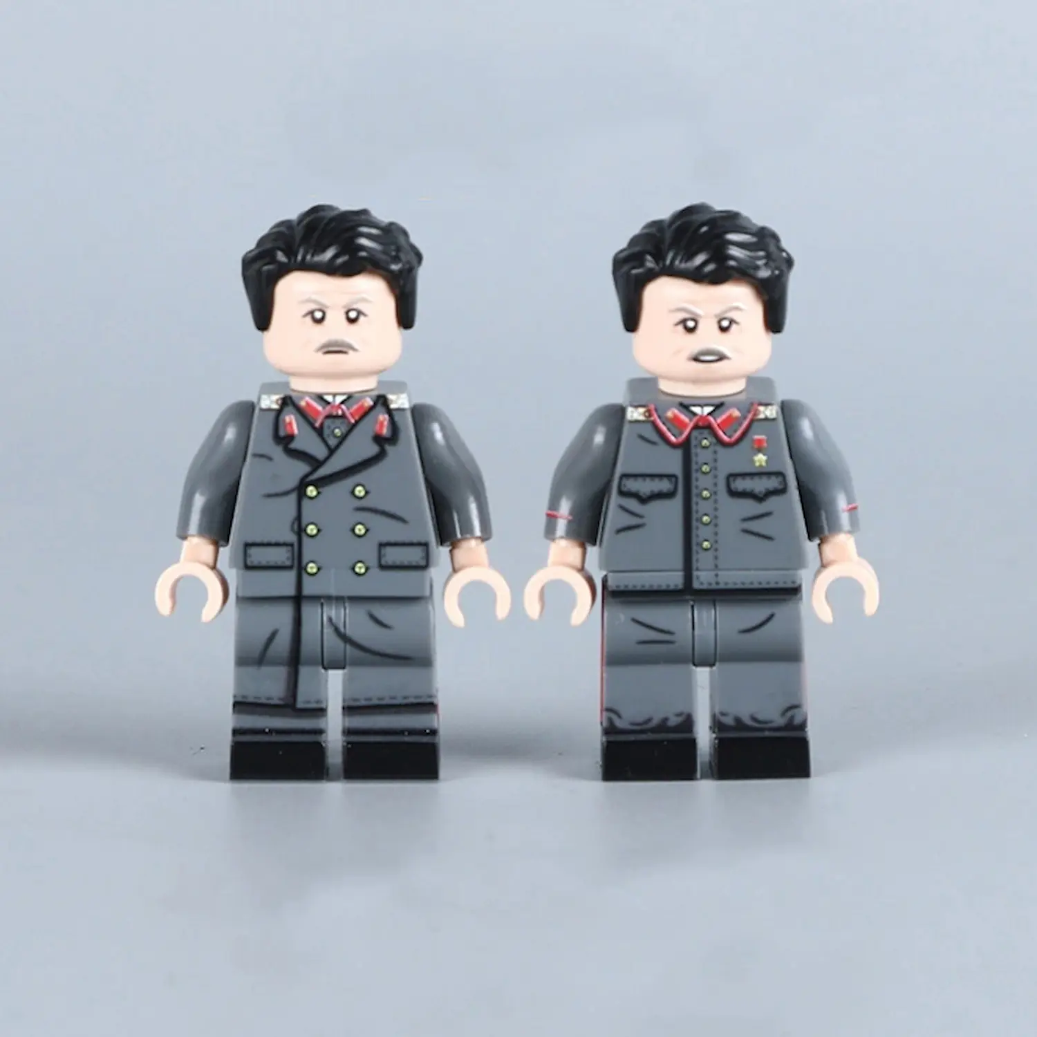 Minifigure – Two different historical portrayals of Joseph Stalin WWII (LEGO Compatible)