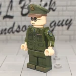 Minifigure – US Army Artillery Officer (Attached to USAAF) WWII (LEGO Compatible)