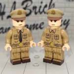Minifigure – United States Army Junior Officers WWII (LEGO Compatible)