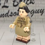 Minifigure – United States Women's Army Corps (WAC) Technician Fifth Grade WWII (LEGO Compatible)