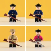 Minifigure – the late Imperial Chinese military during its transitional period (LEGO Compatible)