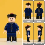 Minifigure – young cadet Student from Qing Dynasty Military late Imperial Chinese era (LEGO Compatible)