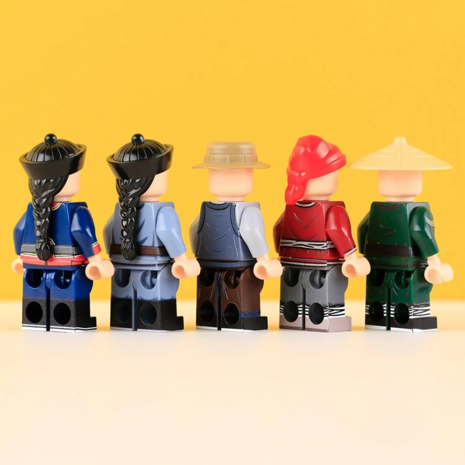 Minifigure – various military and law enforcement factions from the turbulent late Imperial Chinese and colonial era (LEGO Compatible)