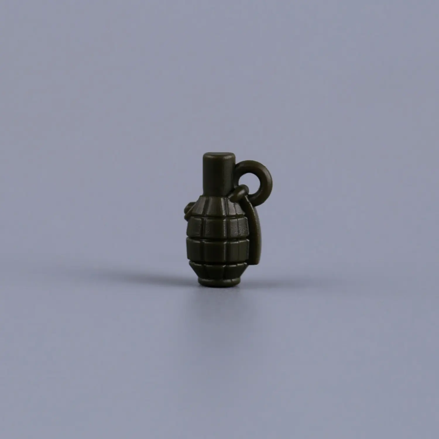 Custom Piece Miniature – Army Green Mills Bomb (Fragmentation Grenade) – 3D Print for LEGO Minifigure