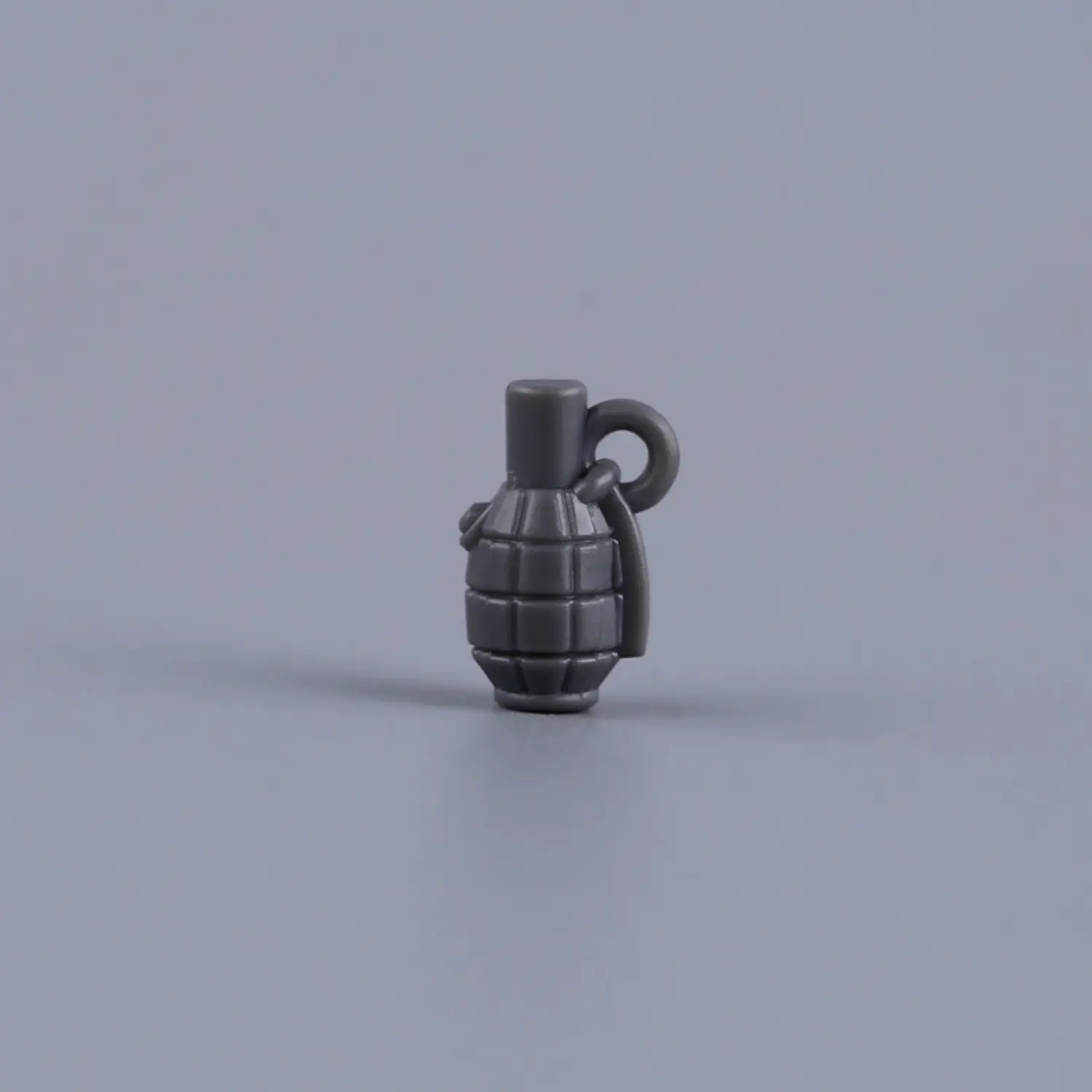 Custom Piece Miniature – Dark Gray Mills Bomb (Fragmentation Grenade) – 3D Print for LEGO Minifigure