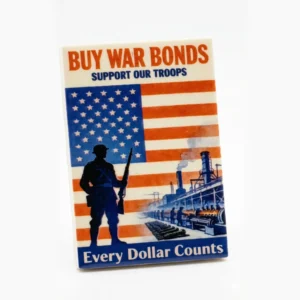 Custom Piece Printed Tile – 2x3 Tile (WWII Buy War Bonds Poster) – 3D Print for LEGO minifigure Custom Piece Printed Tile – 2x3 Tile (WWII Buy War Bonds Poster) – 3D Print for LEGO minifigure