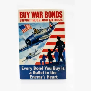 Custom Piece Printed Tile – 2x3 Tile (WWII USAAF War Bonds Poster) – 3D Print for LEGO minifigure Custom Piece Printed Tile – 2x3 Tile (WWII USAAF War Bonds Poster) – 3D Print for LEGO minifigure