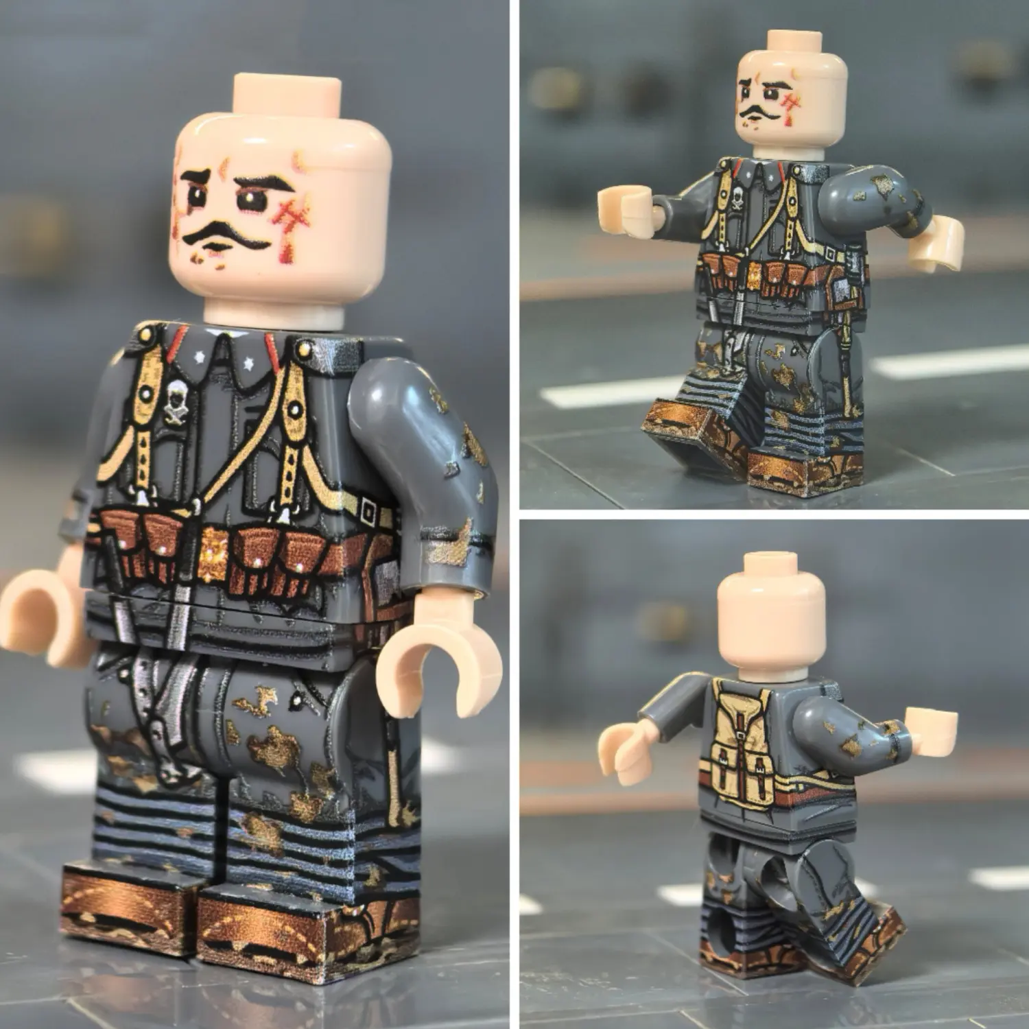 Minifigure - Austro-Hungarian Stormtrooper Rifleman WWI (LEGO Compatible)