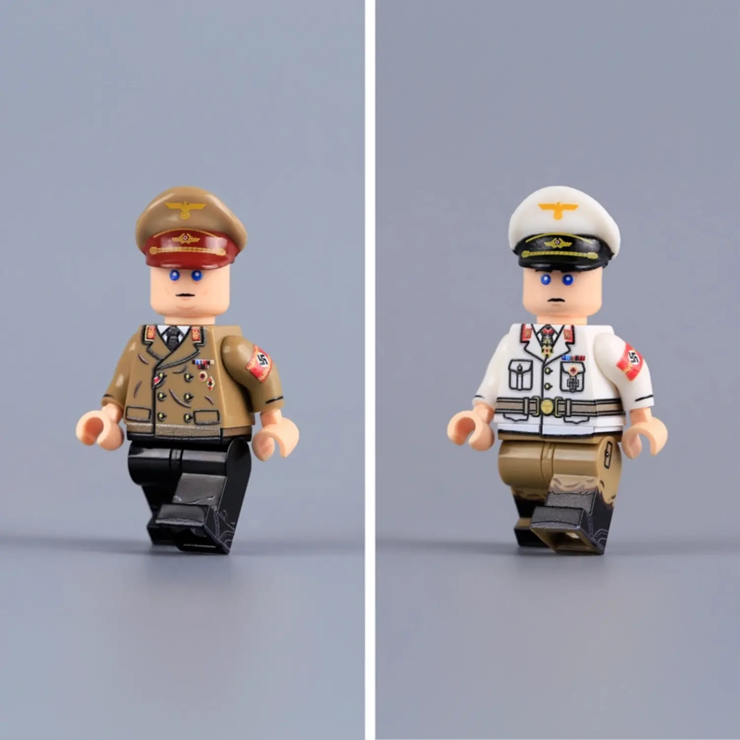 Minifigure - Baldur von Schirach and Karl Hanke, High-Ranking WWII Nazi Officials WWII (LEGO Compatible)