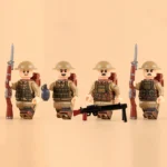 Minifigure - British Army Infantry Squad WWI