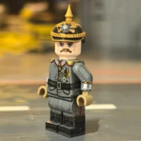 Minifigure - General Field Marshal Paul von Hindenburg (Generalfeldmarschall) of the Imperial German Army WWI (LEGO Compatible)