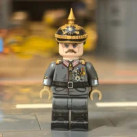 Minifigure - General Field Marshal Paul von Hindenburg (Generalfeldmarschall) of the Imperial German Army WWI (LEGO Compatible)