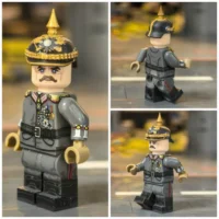 Minifigure - General Field Marshal Paul von Hindenburg (Generalfeldmarschall) of the Imperial German Army WWI (LEGO Compatible)