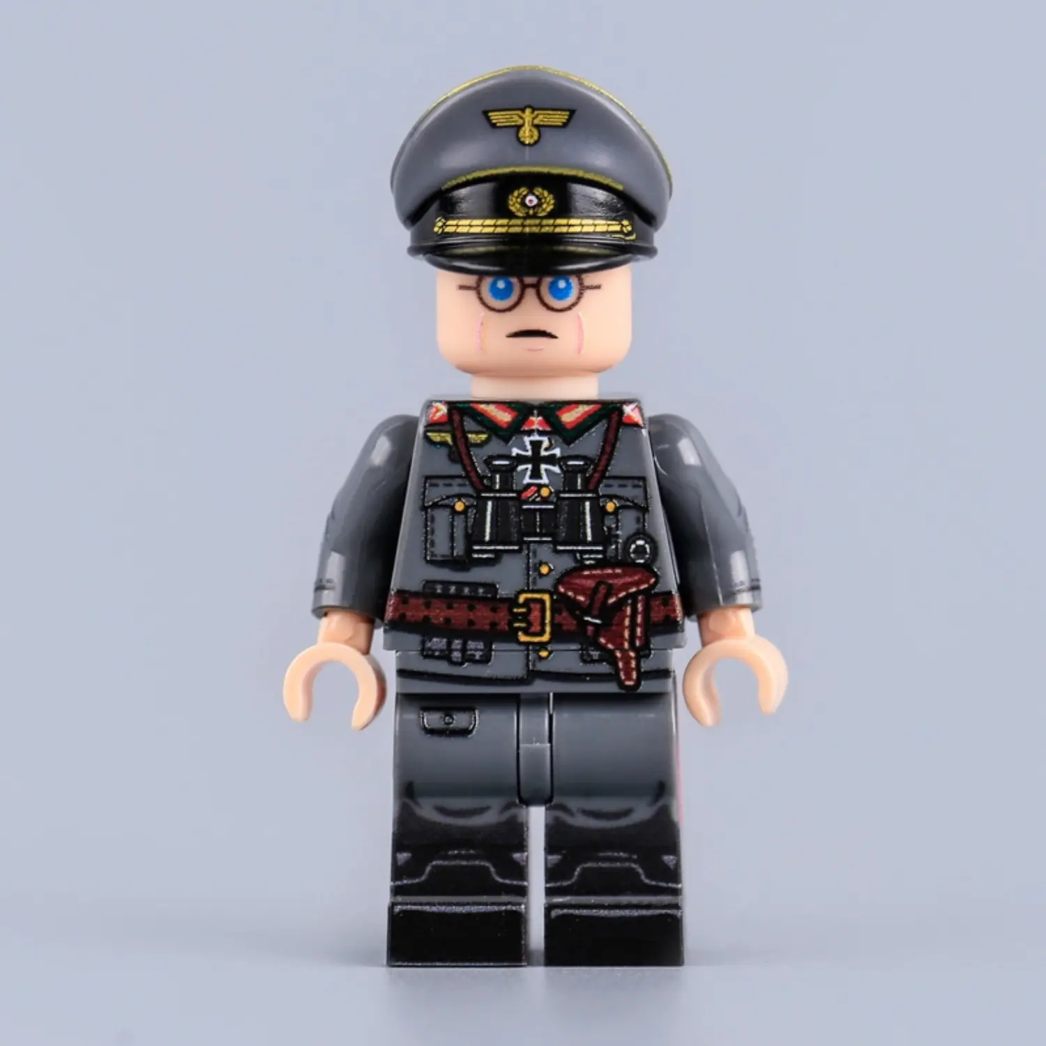 Minifigure - German Army (Heer) General WWII (LEGO Compatible)