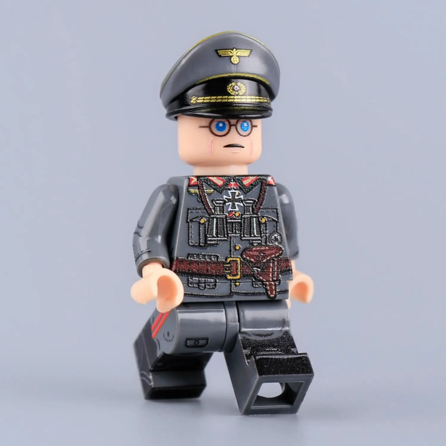 Minifigure - German Army (Heer) General WWII (LEGO Compatible)