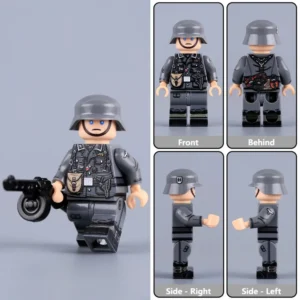 Minifigure - German Frontline NCO Trench Fighter WWII (LEGO Compatible) Minifigure - German Frontline NCO Trench Fighter WWII (LEGO Compatible)