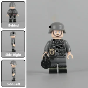 Minifigure - German Frontline NCO Trench Fighter WWII (LEGO Compatible)
