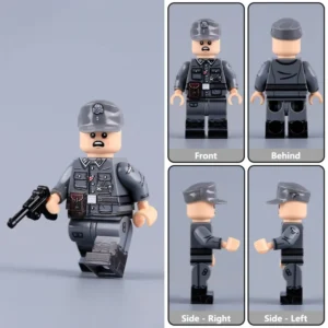 Minifigure - German High-Ranking Commando Officer (Otto Skorzeny) WWII (LEGO Compatible) Minifigure - German High-Ranking Commando Officer (Otto Skorzeny) WWII (LEGO Compatible)
