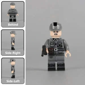 Minifigure - German High-Ranking Commando Officer (Otto Skorzeny) WWII (LEGO Compatible)