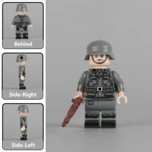 Minifigure - German Infantry Rifleman (Grenadier) WWII (LEGO Compatible)