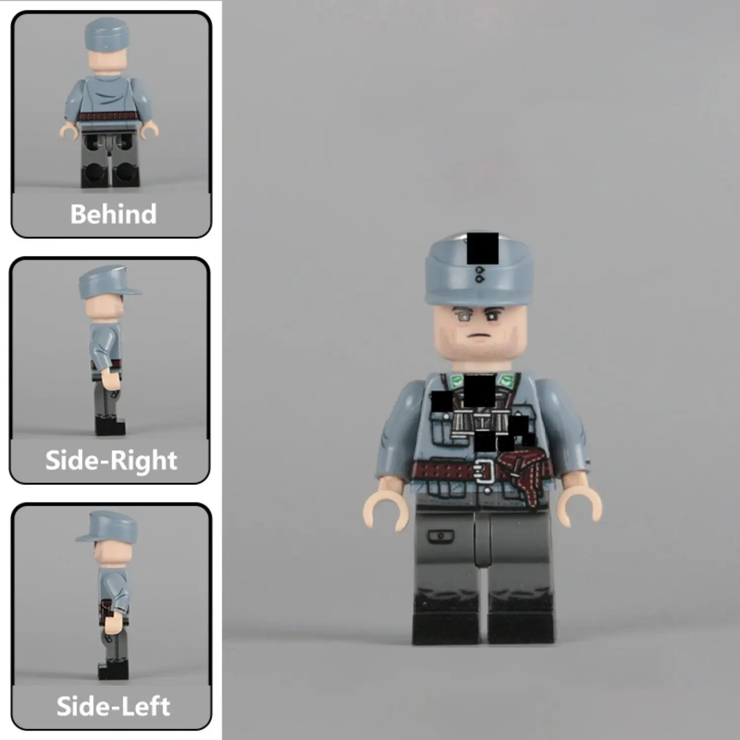 Minifigure - German Luftwaffe (Air Force) Field Officer WWII (LEGO Compatible)