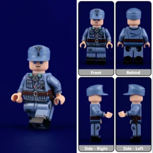 Minifigure - German Luftwaffe (Air Force) Field Officer WWII (LEGO Compatible)
