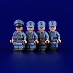 Minifigure - German Luftwaffe (Air Force) Ground Forces Set WWII (LEGO Compatible) Minifigure - German Luftwaffe (Air Force) Ground Forces Set WWII (LEGO Compatible)