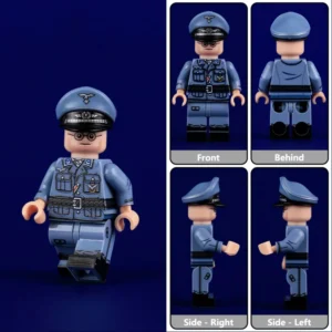Minifigure - German Luftwaffe (Air Force) Medical Officer WWII (LEGO Compatible) Minifigure - German Luftwaffe (Air Force) Medical Officer WWII (LEGO Compatible)