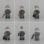 Minifigure - German Military 6-Figure Squad Collection WWII (LEGO Compatible)