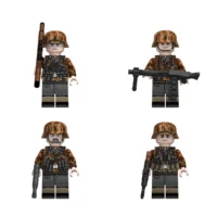 Minifigure - German Waffen-SS Infantry Squad (Late War) (LEGO Compatible)