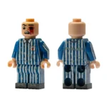 Minifigure - Nazi Concentration Camp Political Prisoner (Injured/Red Triangle) WWII