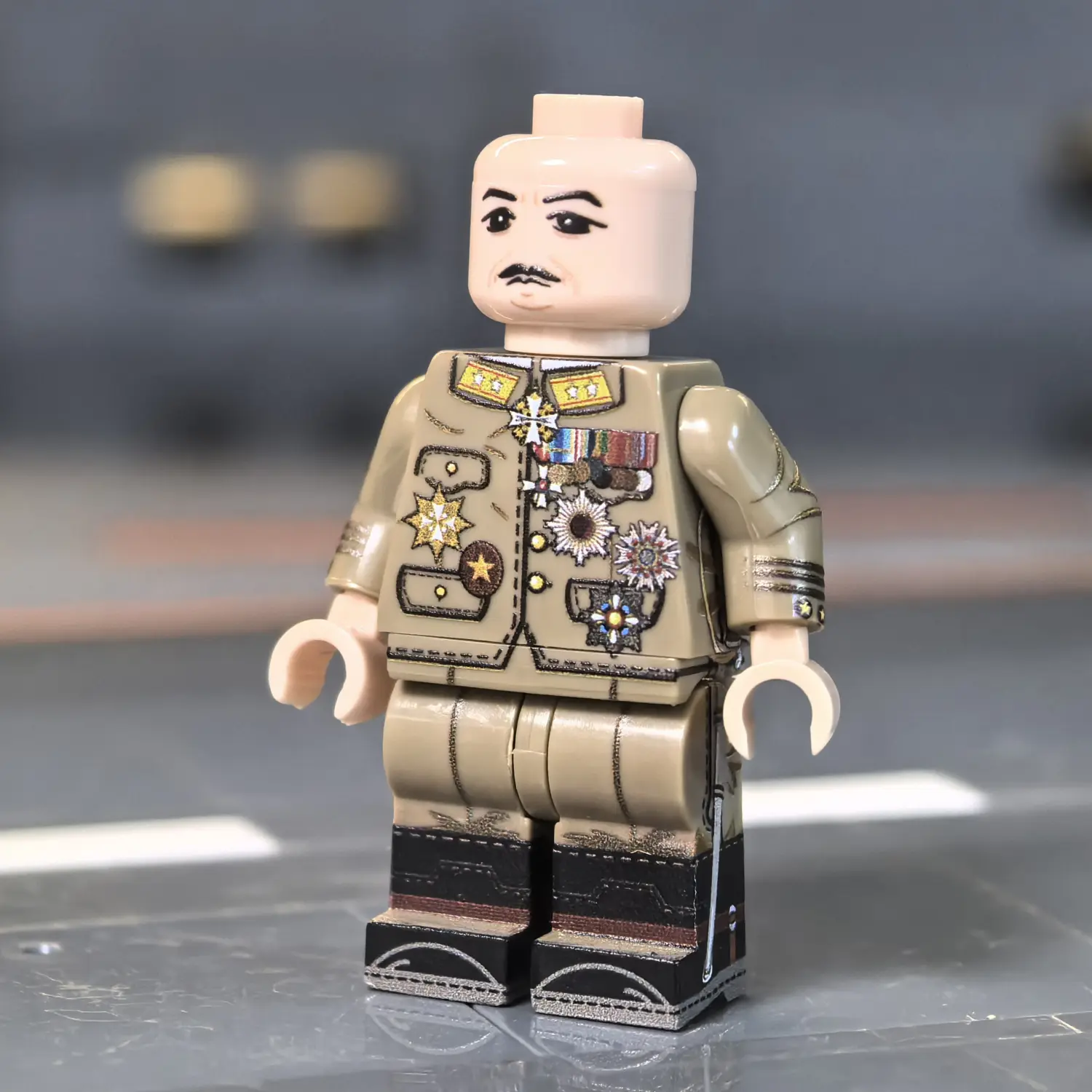 Minifigure – Imperial Japanese Army (IJA) General WWII (LEGO Compatible)