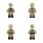 Minifigure – Imperial Japanese Army (IJA) Military Set WWII
