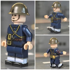 Minifigure – Imperial Japanese Navy SNLF NCO Assaulter WWII (LEGO Compatible)