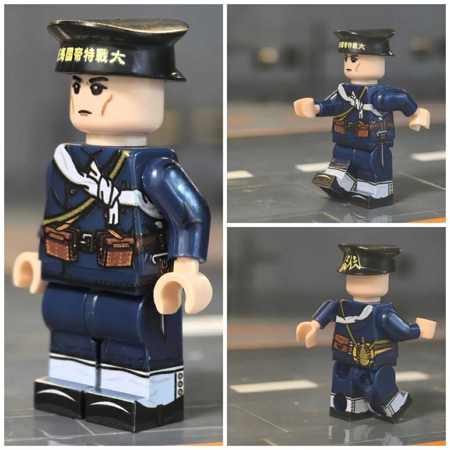 Minifigure – Imperial Japanese Navy SNLF Rifleman (Tasuki Variant) WWII (LEGO Compatible)