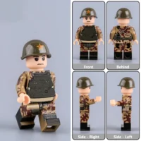 Minifigure – Soviet Red Army Assault Engineer WWII (LEGO Compatible)