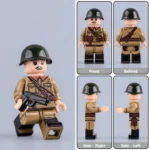 Minifigure – Soviet Red Army Officer / Political Commissar WWII