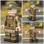 Minifigure – U.S. Army BAR Gunner (Automatic Rifleman) WWI (LEGO Compatible)