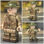 Minifigure – U.S. Army Commissioned Officer WWI (LEGO Compatible)