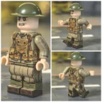 Minifigure – U.S. Army Trench Gunner (M1897 Shotgun Infantry) WWI (LEGO Compatible)